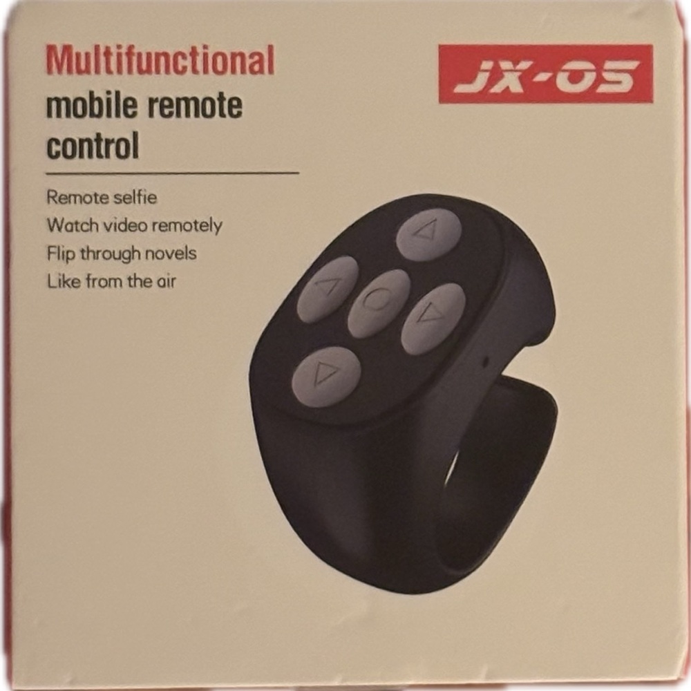 Black Mobile Remote Control